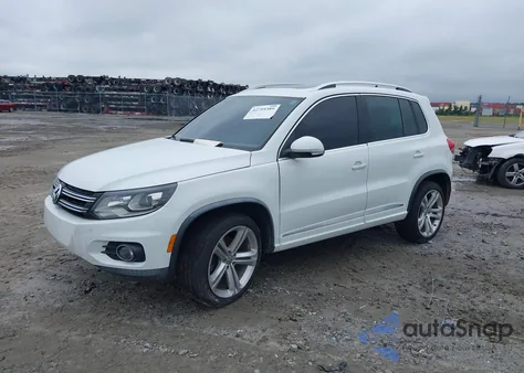 2014 Volkswagen Tiguan R-Line from USA, damaged, VIN WVGAV3AX3EW103805